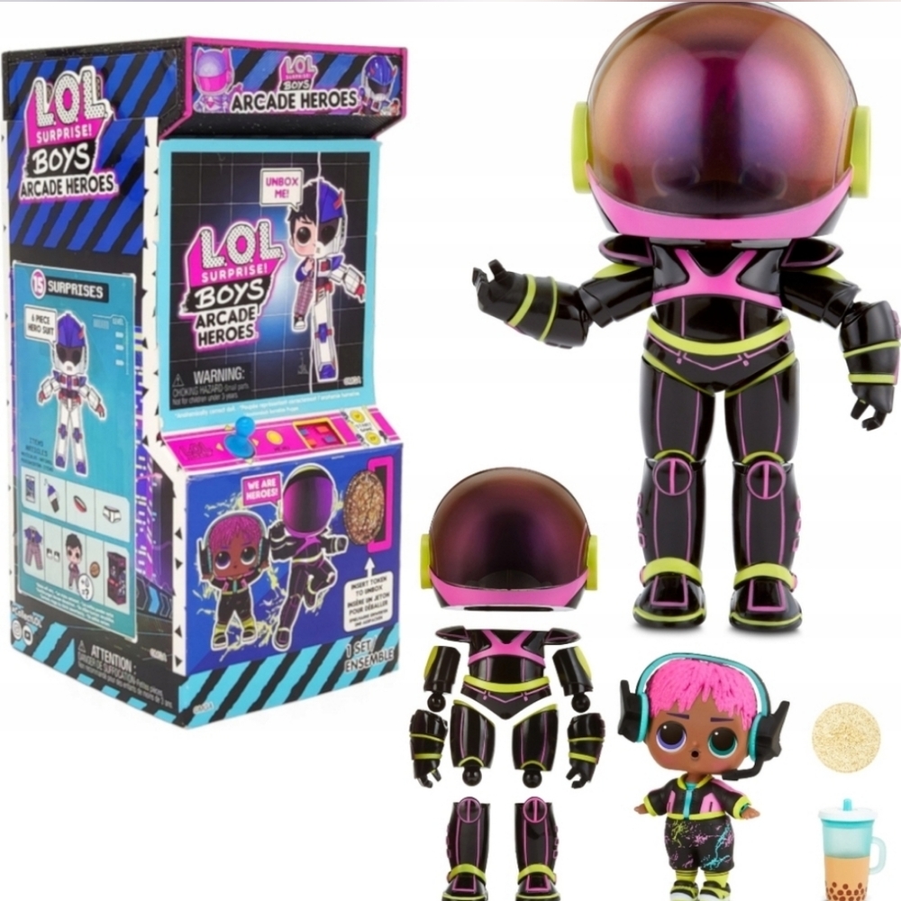 3 for 35! NIB LOL surprise arcade boy